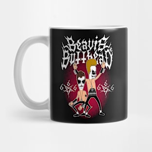 Black Metal Buttheads Mug